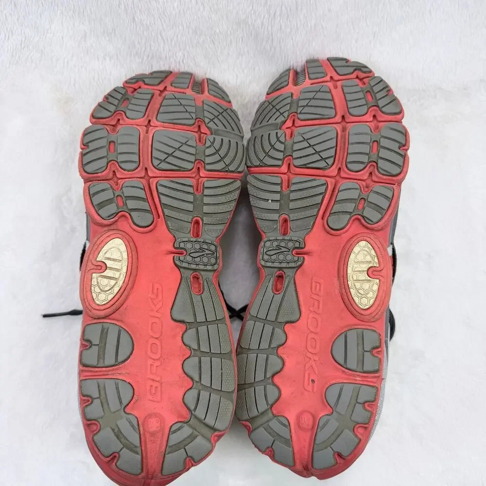 Brooks PureCadence 2 Mens Running Shoes Gray Orange Size 13 Athletic Sneaker